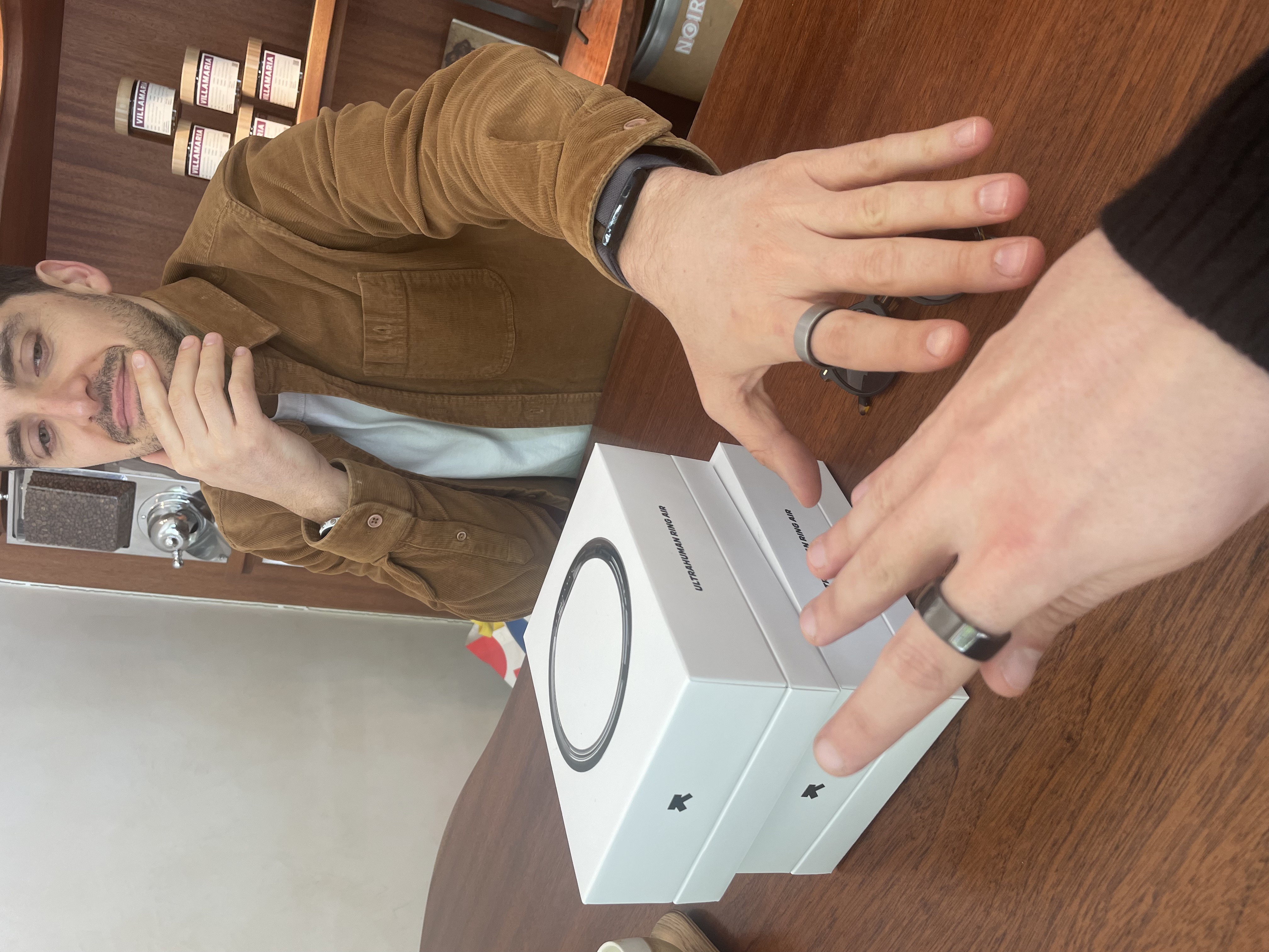 Unboxing the Ultrahuman Ring Air at Noir